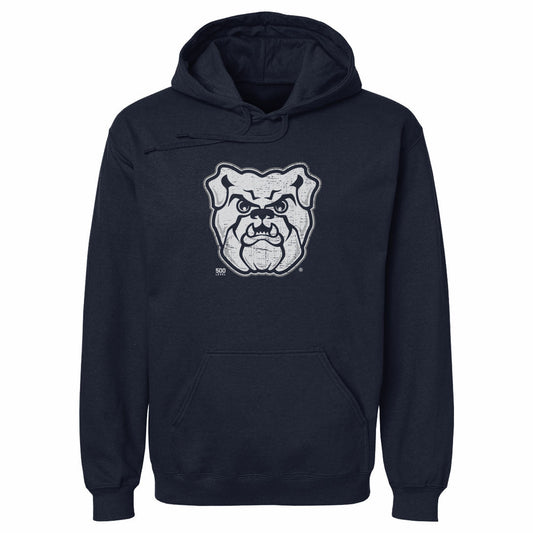 Butler Bulldogs Bulldog Vintage Logo WHT
