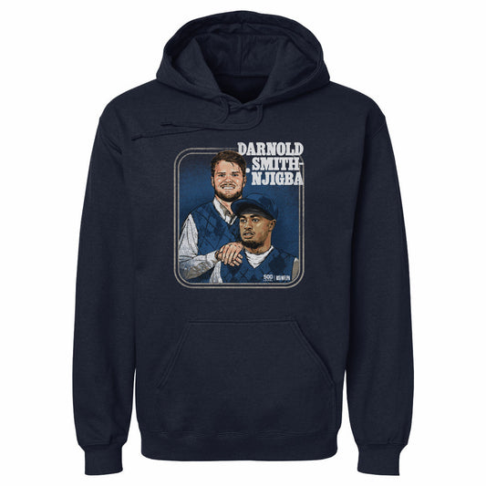 Sam Darnold & Jaxon Smith-Njigba Seattle Step Brothers WHT