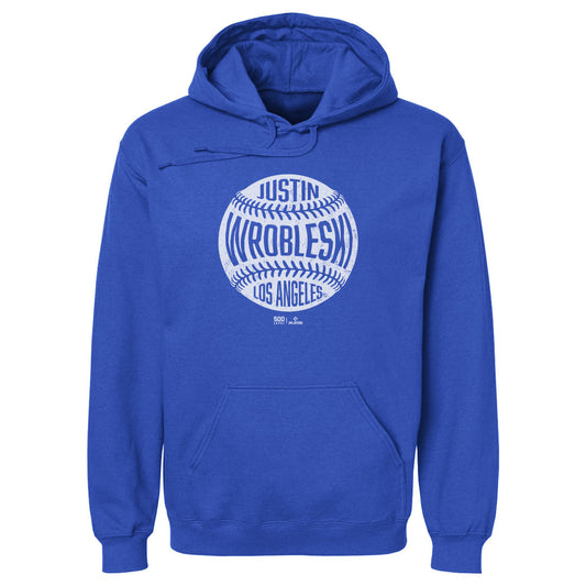 Justin Wrobleski Los Angeles D Vintage Baseball WHT