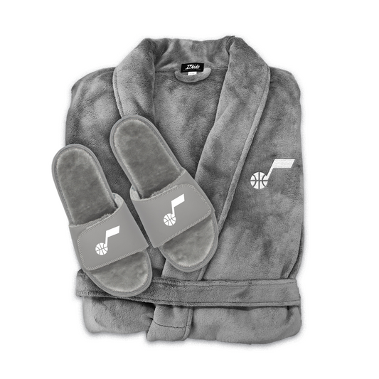 Utah Jazz Boss Robe Slide Bundle