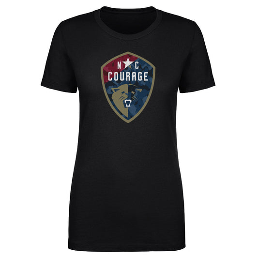 North Carolina Courage Camp Logo WHT