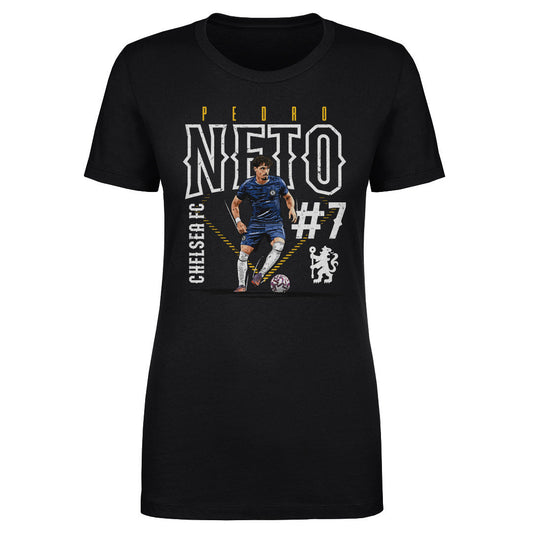 Pedro Neto Chelsea FC Outline Number WHT