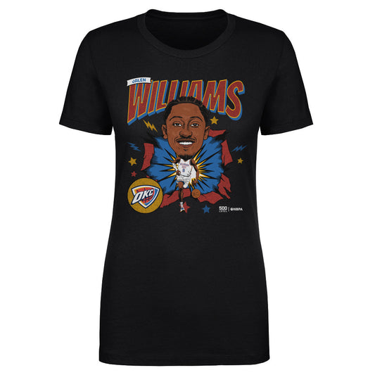 Jalen Williams Oklahoma City Thunder Caricature WHT