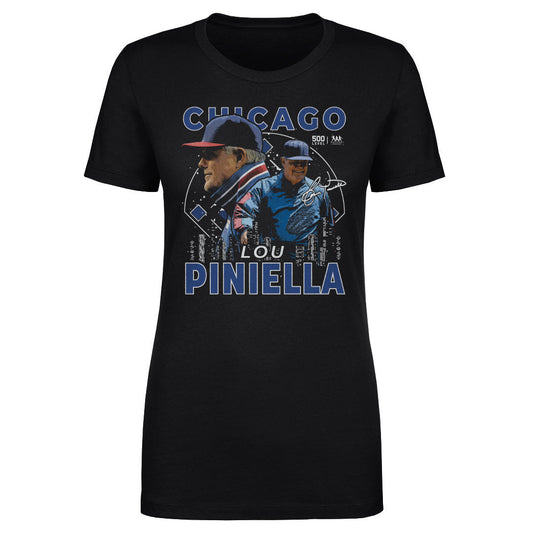 Lou Piniella Chicago C Gritty WHT