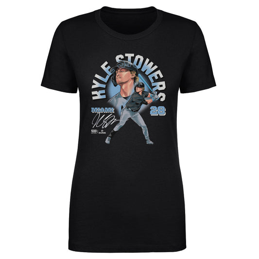 Kyle Stowers Miami Name Arc WHT