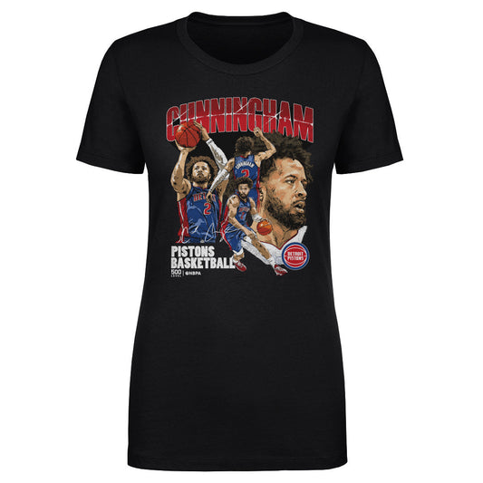 Cade Cunningham Detroit Pistons Collage WHT