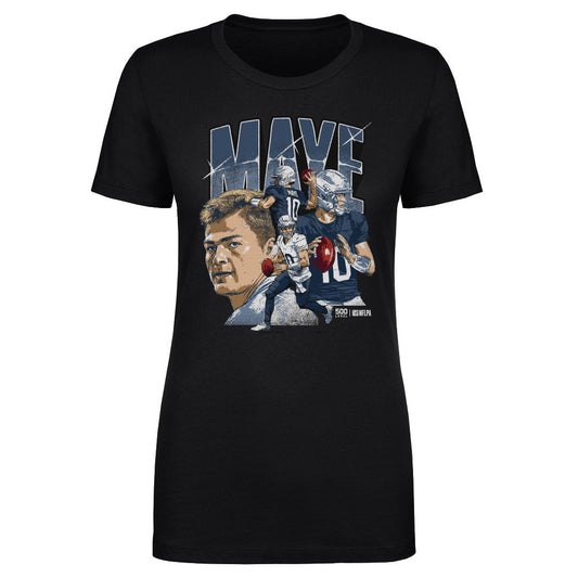 Drake Maye New England Collage WHT