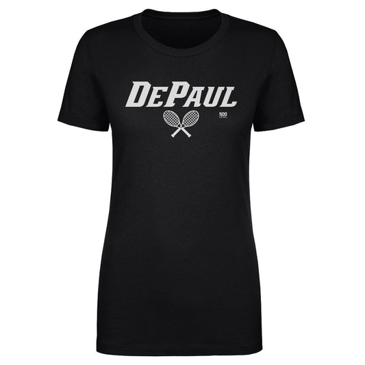 DePaul Blue Demons Tennis Minimalist WHT