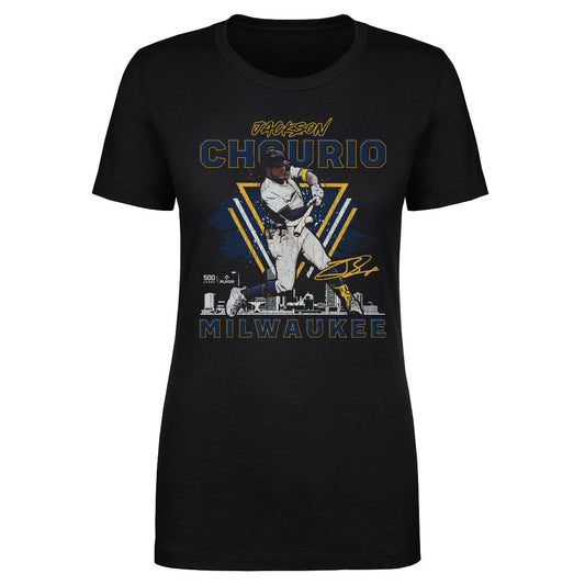 Jackson Chourio Milwaukee Gritty WHT