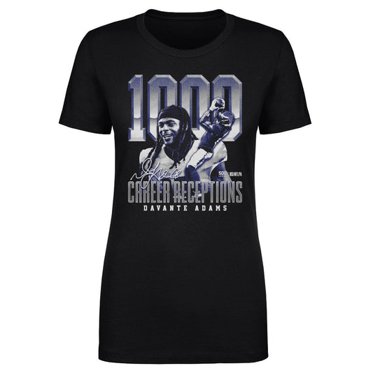 Davante Adams Los Angeles R 1000 Career Receptions WHT