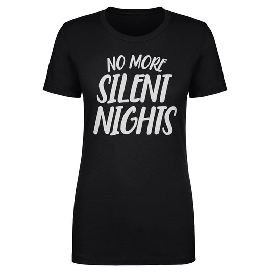 Christmas No More Silent Nights WHT