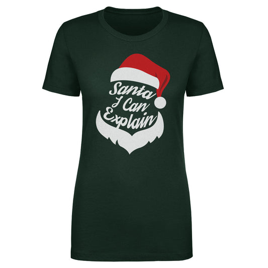 Christmas Santa I Can Explain WHT