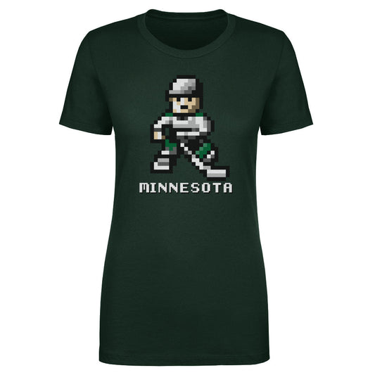 Minnesota Hockey 8-bit WHT