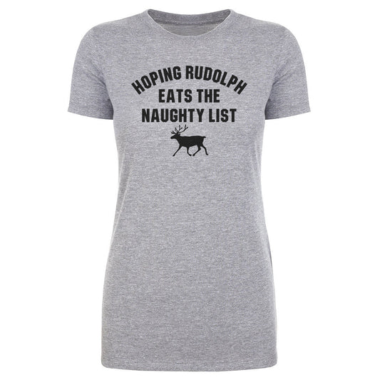 Christmas Hoping Rudolph Eats The Naughty List