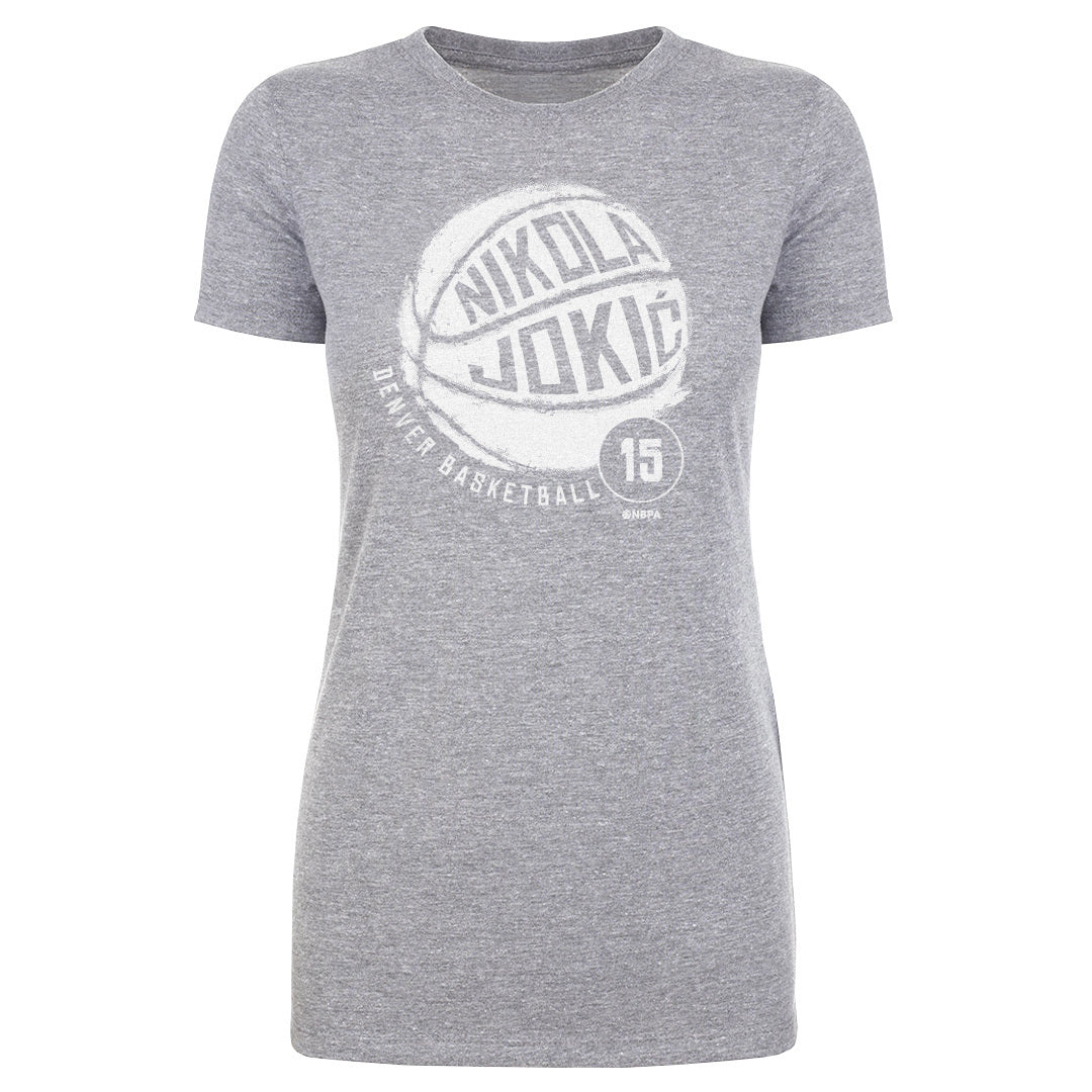 Nikola Jokic Denver Basketball WHT