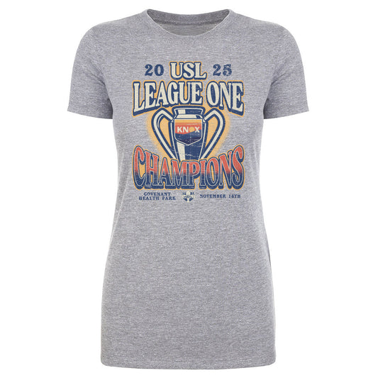 One Knoxville SC 2025 USL League One Final Champions Trophy WHT
