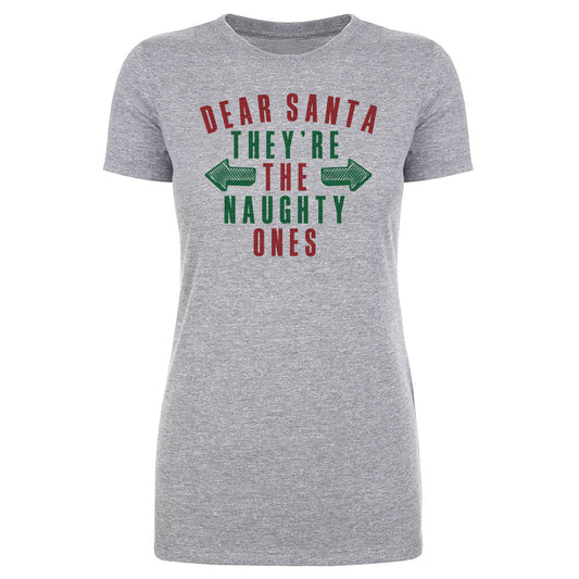 Christmas Dear Santa They're The Naughty Ones