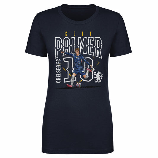 Cole Palmer Chelsea FC Outline Number WHT