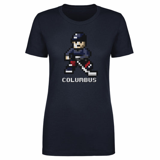 Columbus Hockey 8-bit WHT
