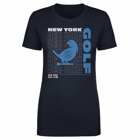 New York Golf Club Repeat Outline WHT