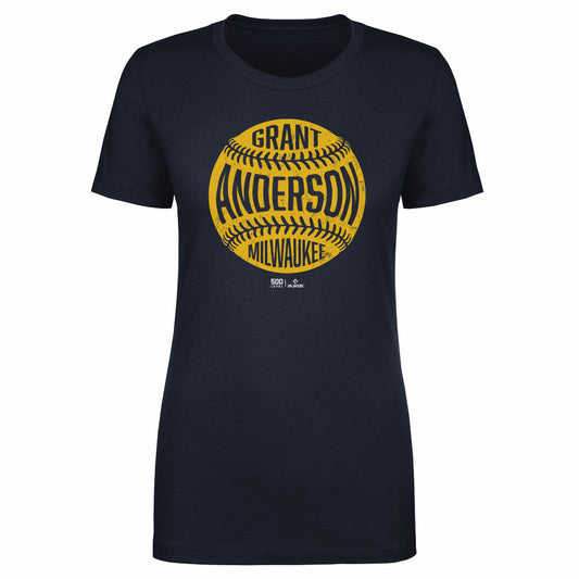 Grant Anderson Milwaukee Vintage Baseball WHT