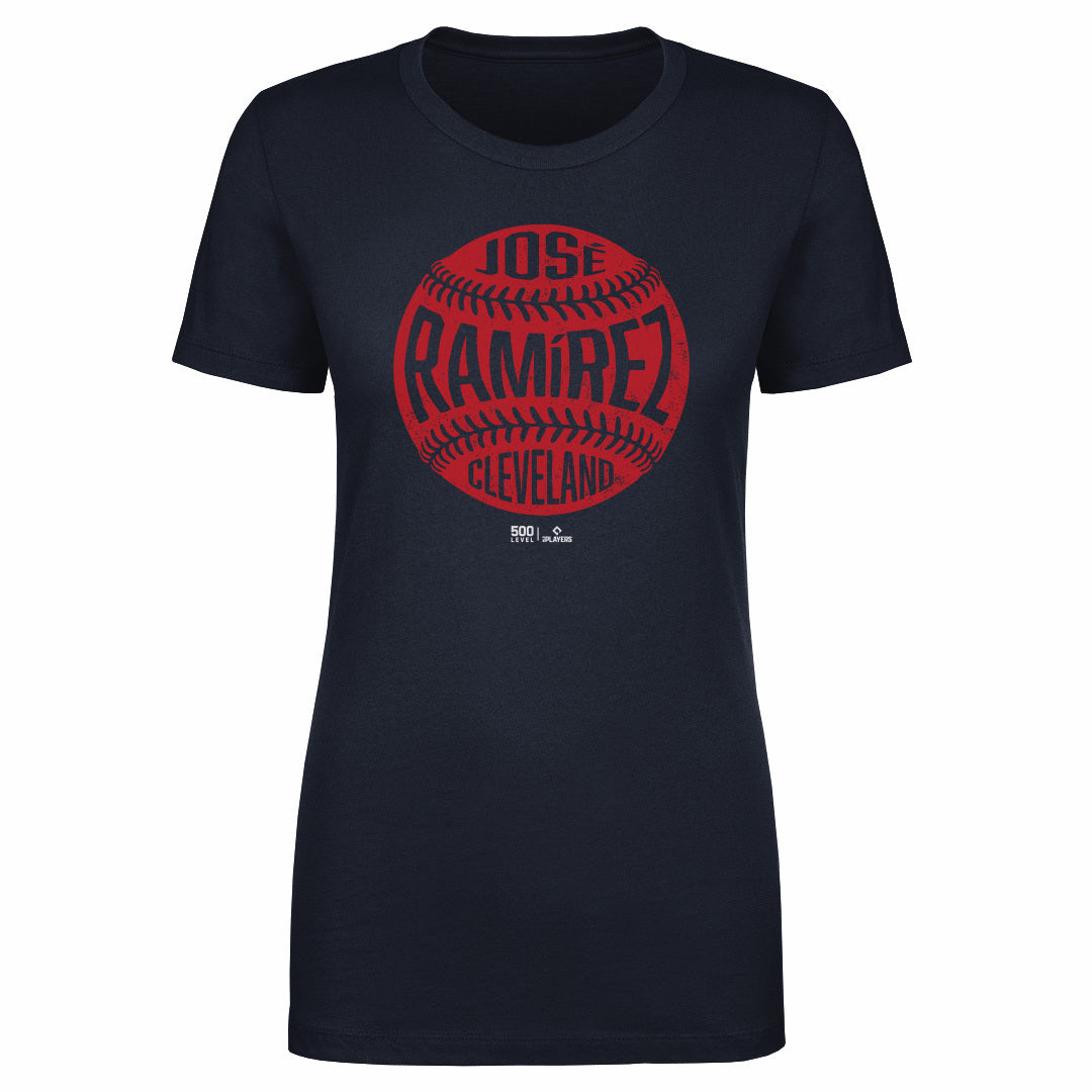 Jose Ramirez Cleveland Vintage Baseball WHT