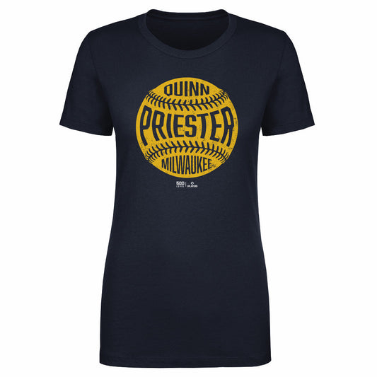 Quinn Priester Milwaukee Vintage Baseball WHT