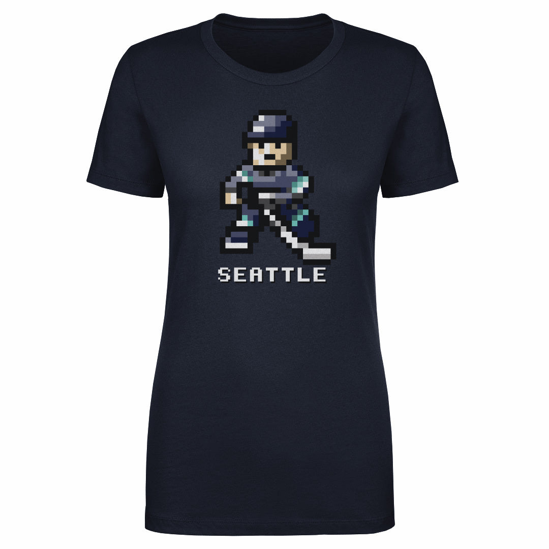 Seattle Hockey 8-bit WHT
