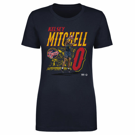 Kelsey Mitchell Indiana Fever Court WHT