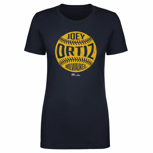 Joey Ortiz Milwaukee Vintage Baseball WHT