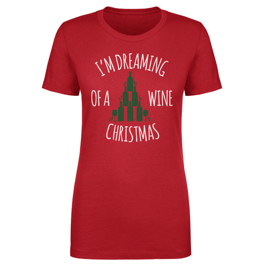 Christmas I'm Dreaming Of A Wine Christmas WHT