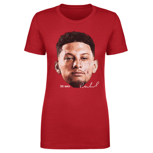 Patrick Mahomes Kansas City Vintage Head WHT