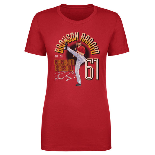 Bronson Arroyo Cincinnati Name Arc WHT