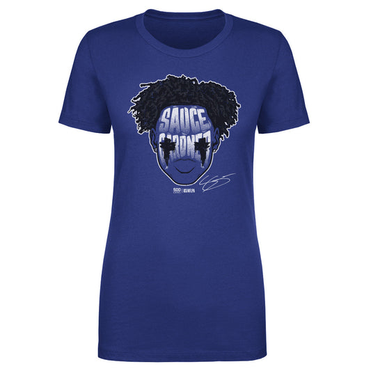 Sauce Gardner Indianapolis Player Silhouette WHT