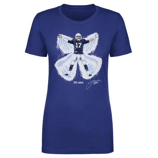 Josh Allen Buffalo Snow Angel WHT