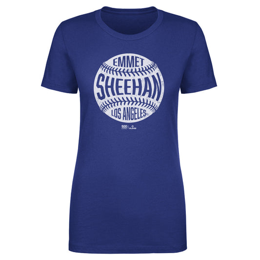 Emmet Sheehan Los Angeles D Vintage Baseball WHT