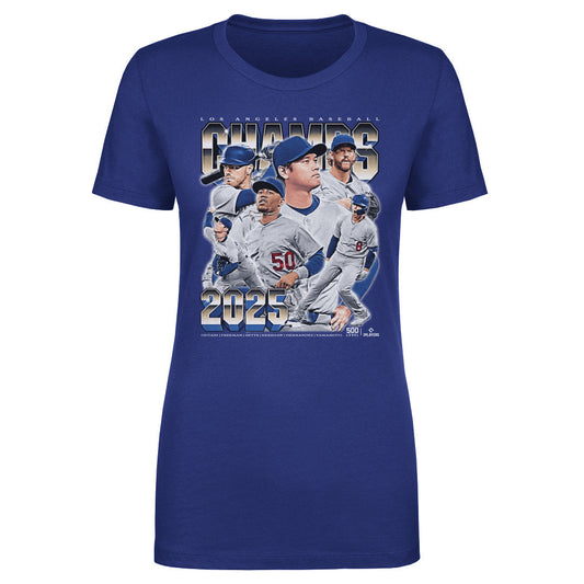 Los Angeles D Baseball 2025 Champs Vintage WHT