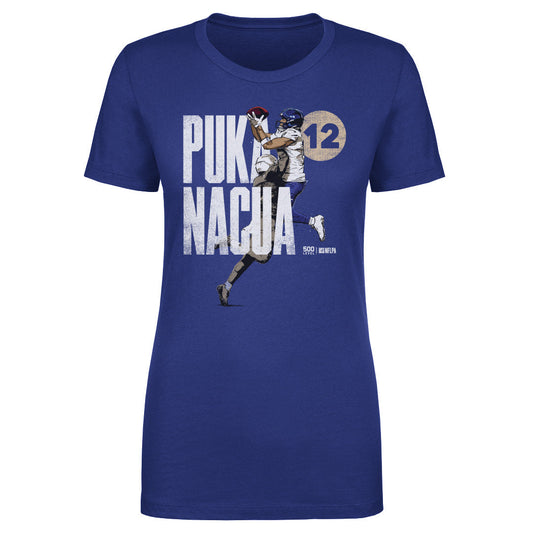 Puka Nacua Los Angeles R Player Name WHT