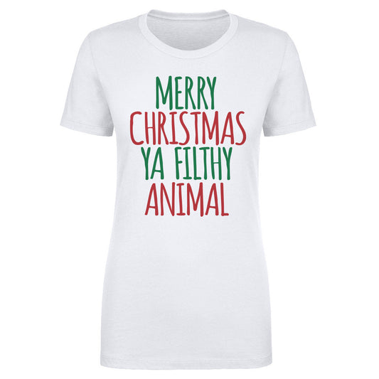 Christmas Merry Christmas Ya Filthy Animal