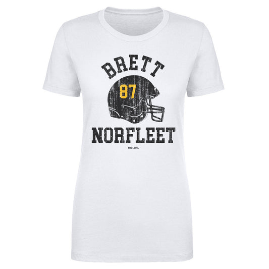 Brett Norfleet College Helmet Font
