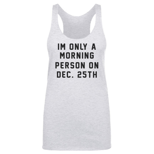 Christmas Morning Person On Christmas
