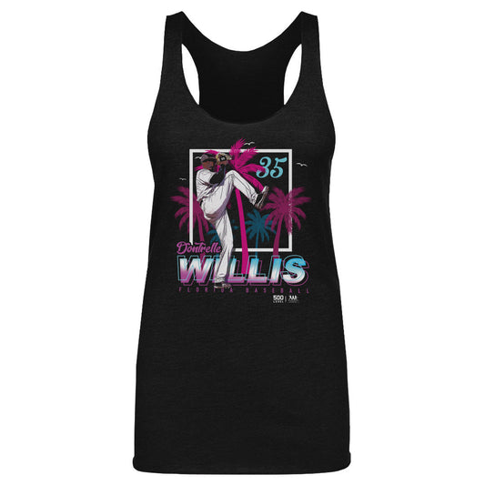 Dontrelle Willis Florida Palm Trees WHT
