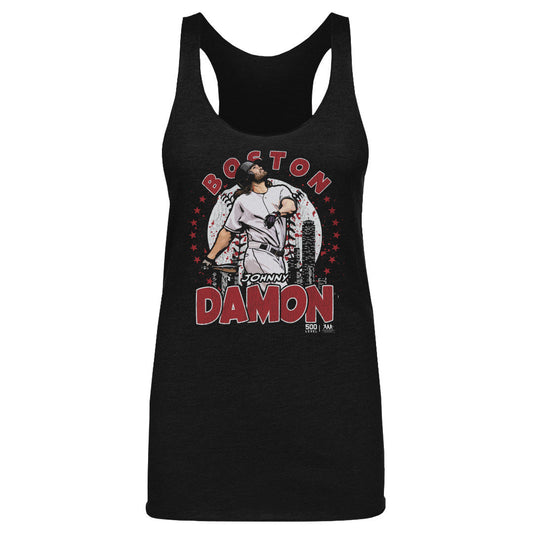 Johnny Damon Boston Gritty WHT