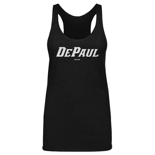 DePaul Blue Demons Wordmark White WHT