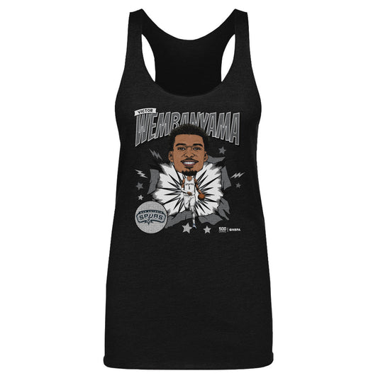 Victor Wembanyama San Antonio Spurs Caricature WHT