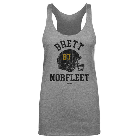 Brett Norfleet College Helmet Font