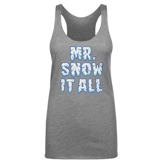 Christmas Mr. Snow It All WHT