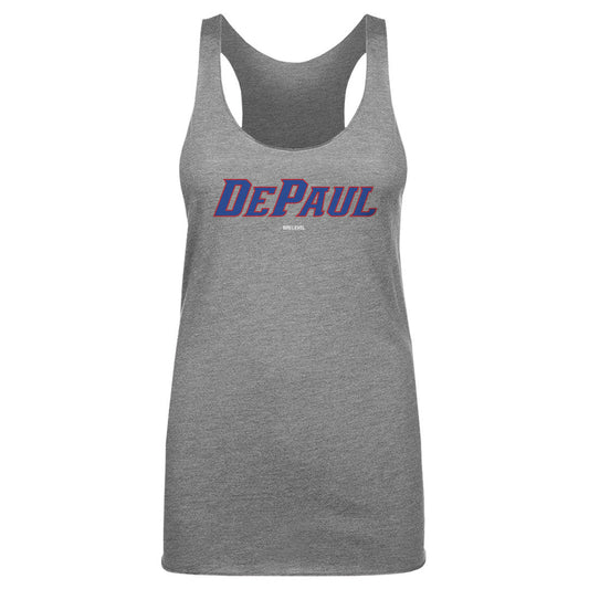 DePaul Blue Demons Wordmark WHT