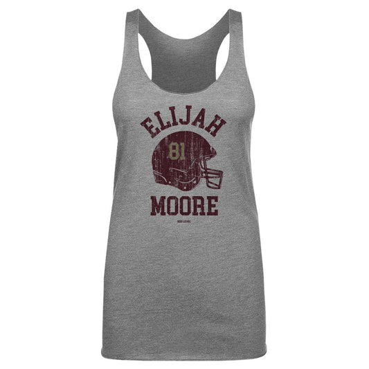 Elijah Moore College Helmet Font