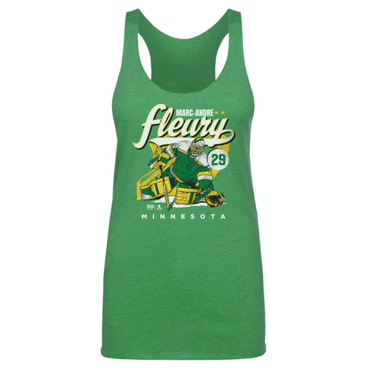 Marc-Andre Fleury Minnesota Retro WHT